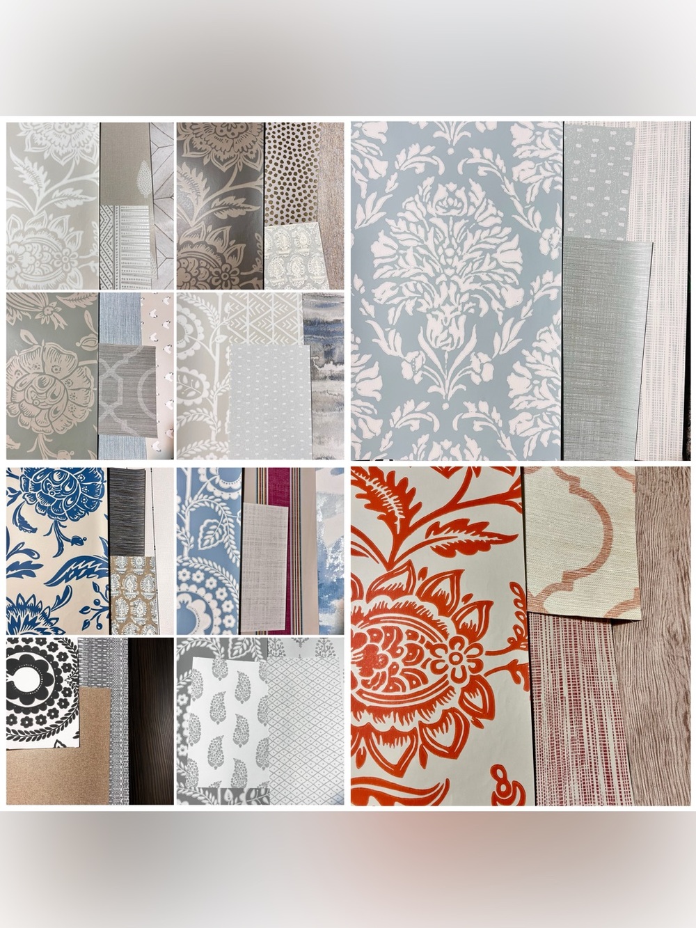 40 Assorted Designer Textured Arts Crafts Scrapbooking Detailed Designs Sheets